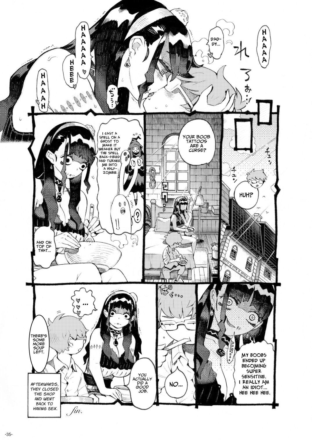 Hentai Manga Comic-Sugar Zombie Sorceress-Read-34